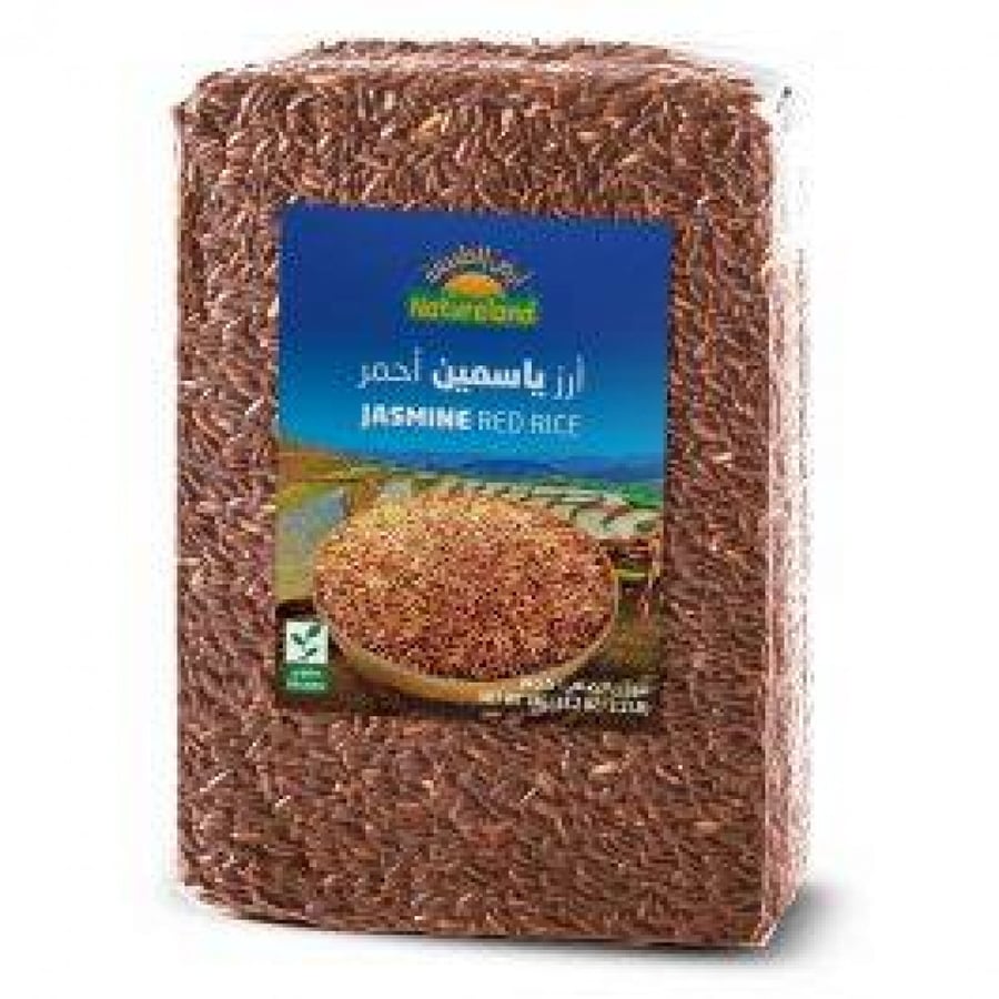 ارز احمر ياسمين ارض الطبيعة 1 كجم
