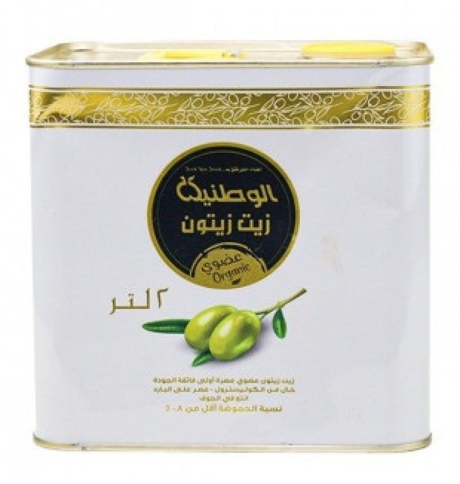 زيت زيتون وطني عضوي 2 لتر