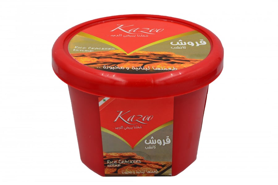 كازو  كراكرز قروش بطعم الكاتشب 200 جرام
