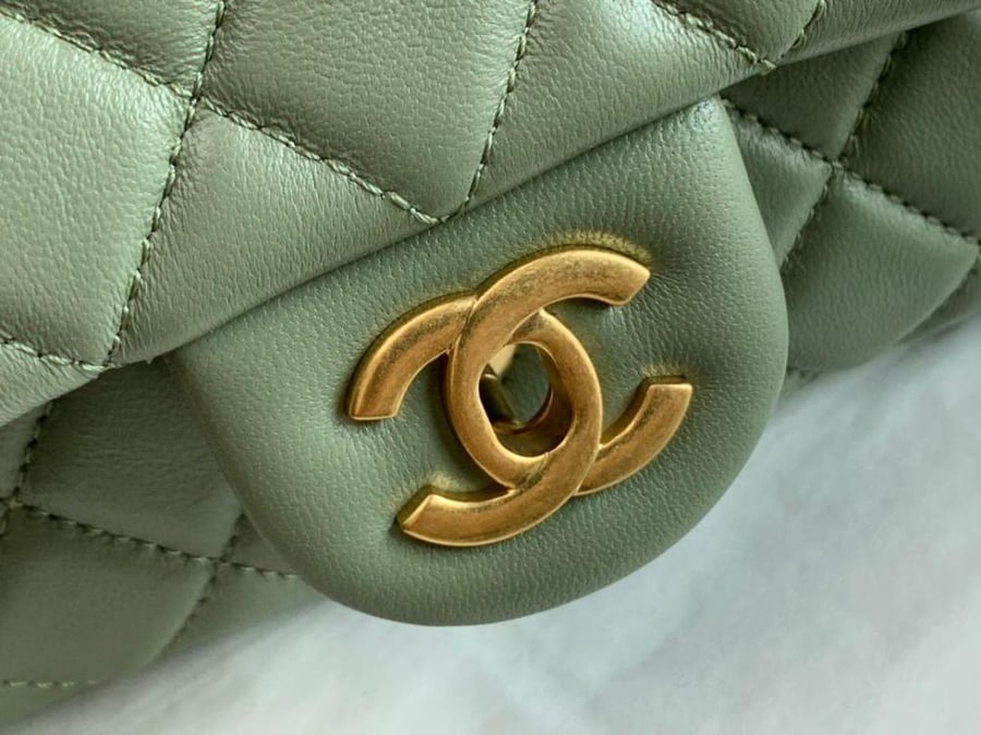 Chanel Classic Flap-Green