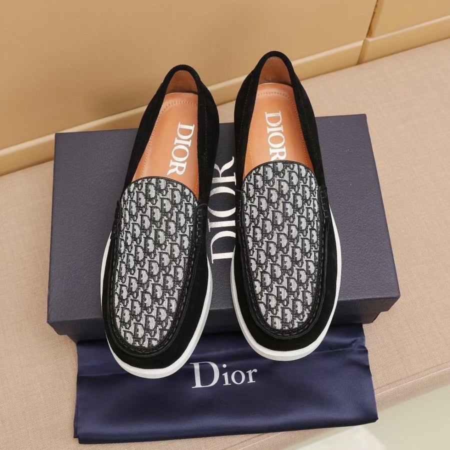 CHRISTIAN DIOR LOAFER BLACK