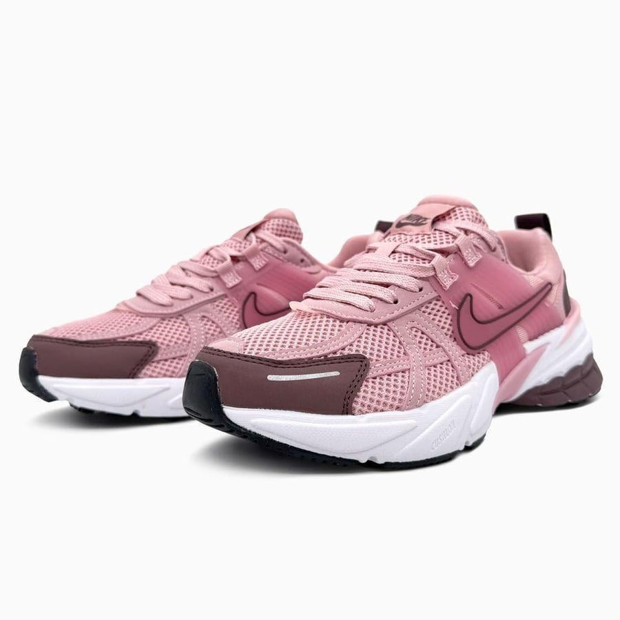 Nike V2K pink and burgundy