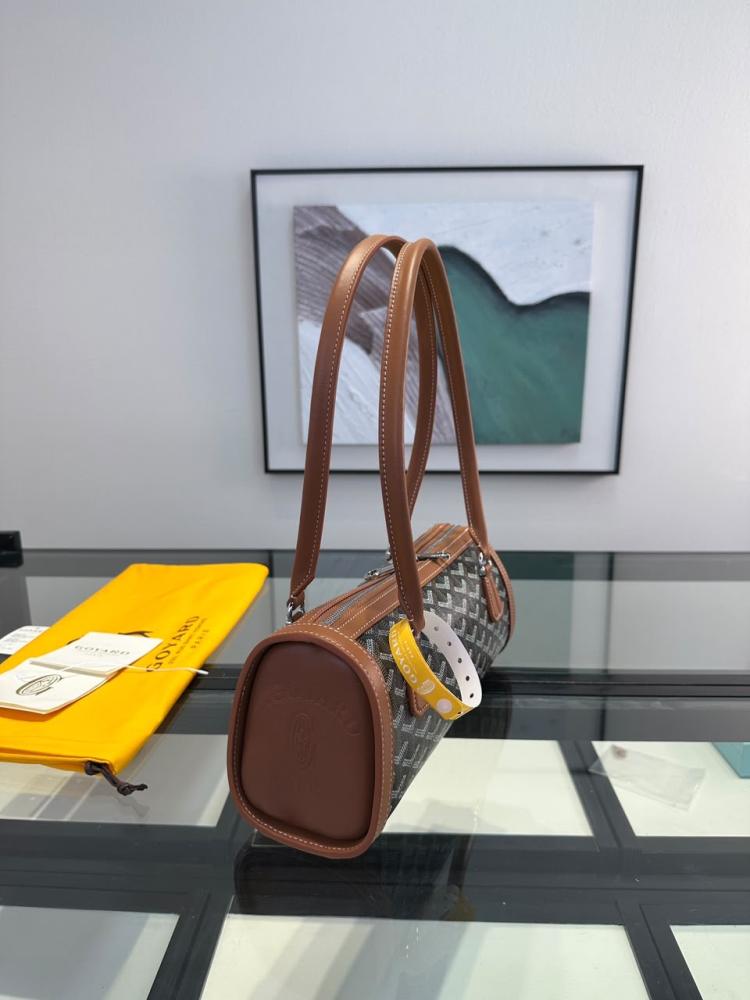 Goyardine Bonbonniere Bag Black Gold