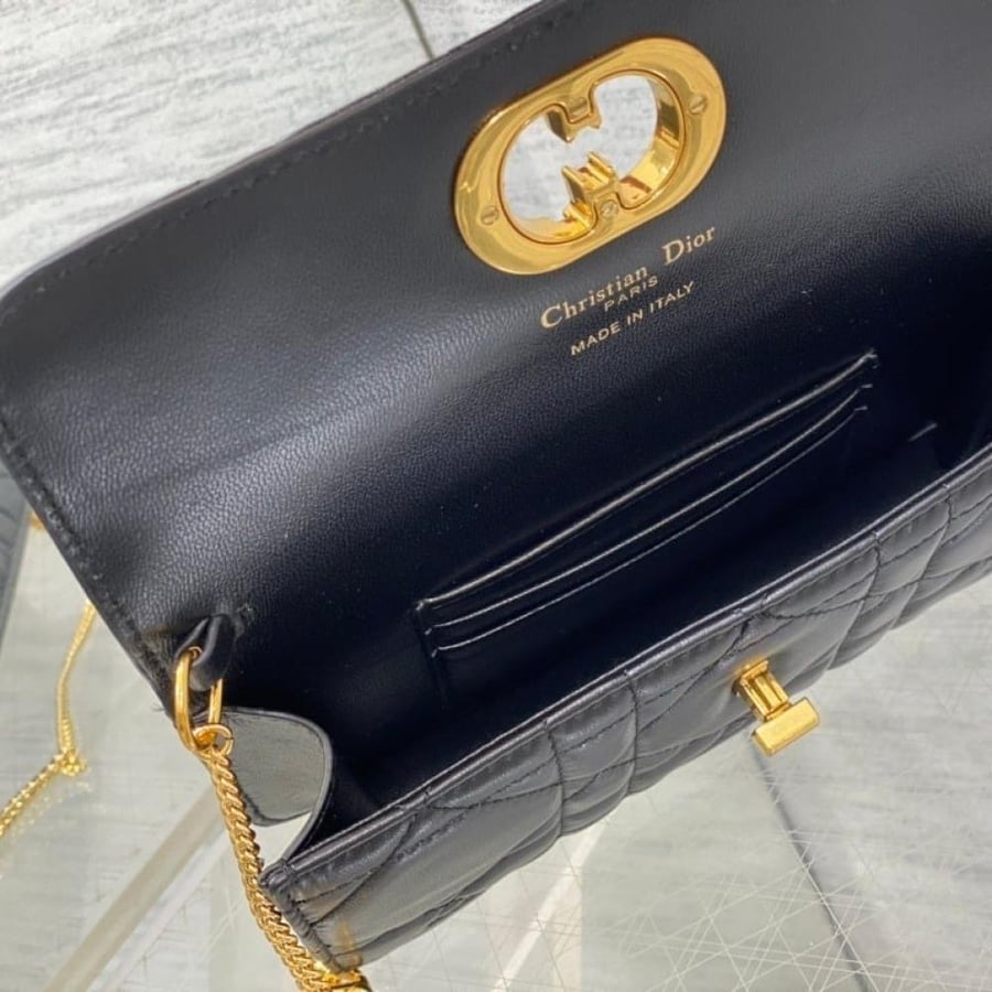 Dior Miss Caro Mini Bag Black