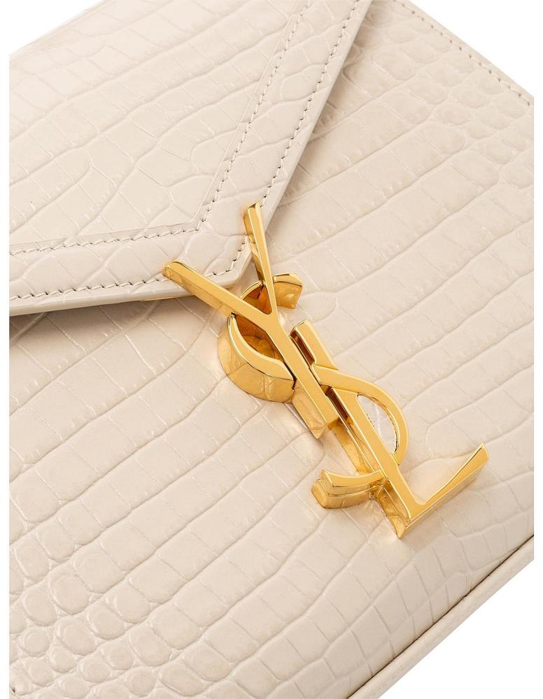 SAINTLAURENT Cassandra Mini Bag-Crema Soft