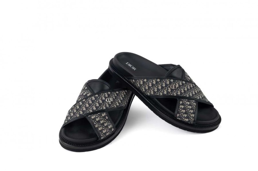 Dior Black Slipper XV