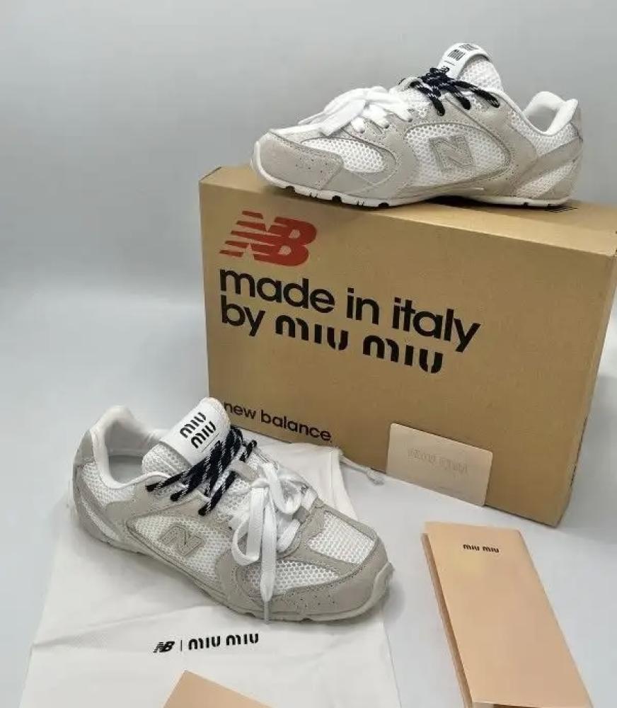 New balnce & MIU MIU catwalk style white v2