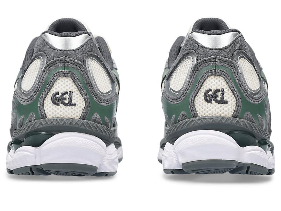 ‏ASICS GeL NYC Cream Steel Grey