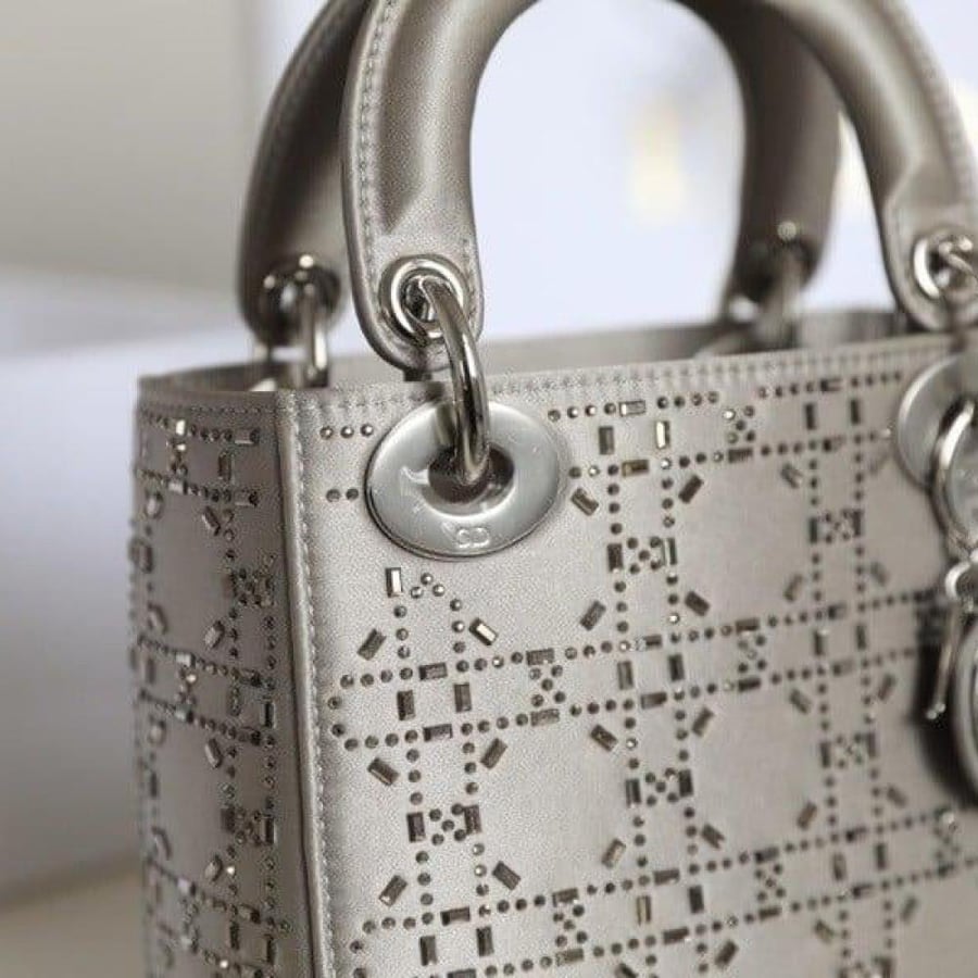 Lady Dior mini shoulder bag