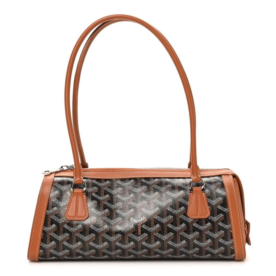 Goyardine Bonbonniere Bag Black Gold