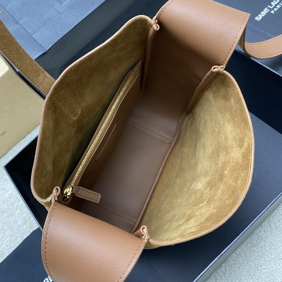 SAINTLAURENT Le 5 à 7 Bag-Brown