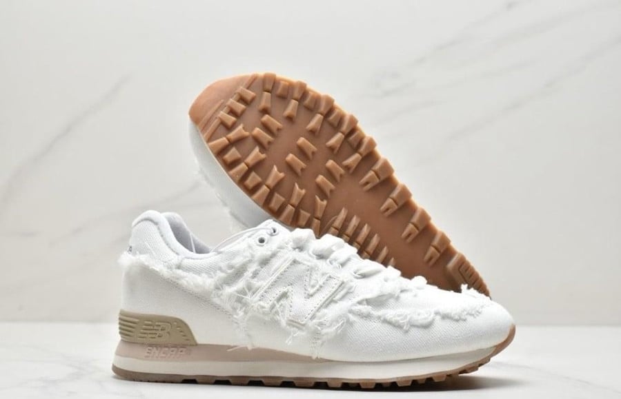 New Balance X Miu Miu 574 Denim White