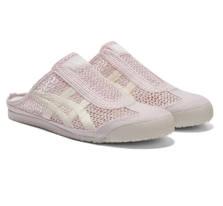 Onitsuka Tiger Mexico 66 Sabot Soft Pink Unisex Open Toe Flat Shoes