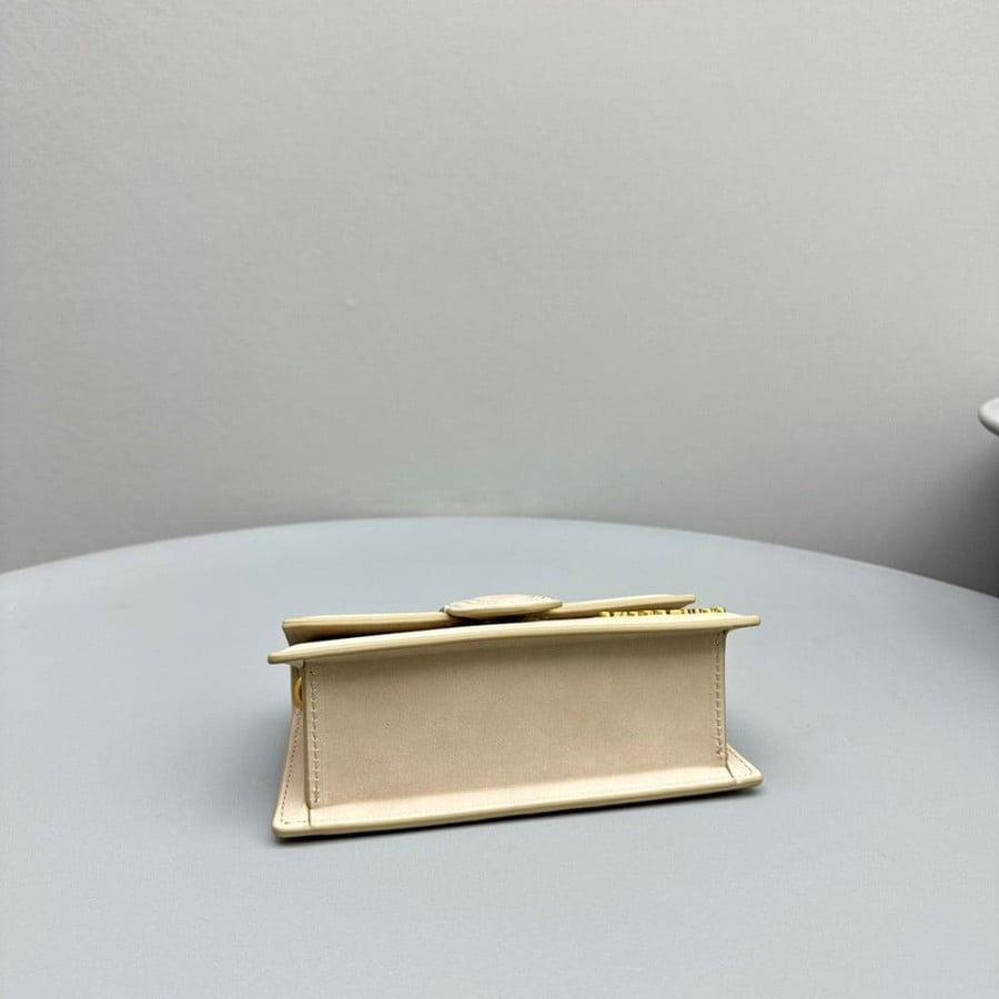 JACQUEMUS Mini Le Bambino Bag-Beige