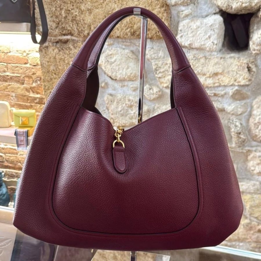 Gucci Softbit maxi shoulder bag Burgundy
