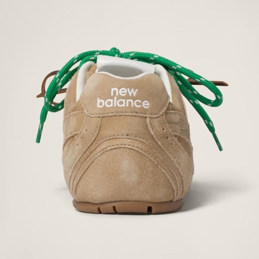 New balnce & MIU MIU catwalk style dark beige