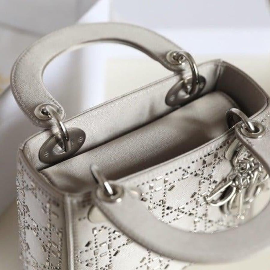 Lady Dior mini shoulder bag