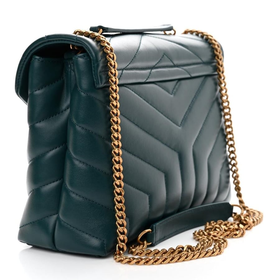 SAINTLAURENT LOULOU MEDIUM Bag-Green