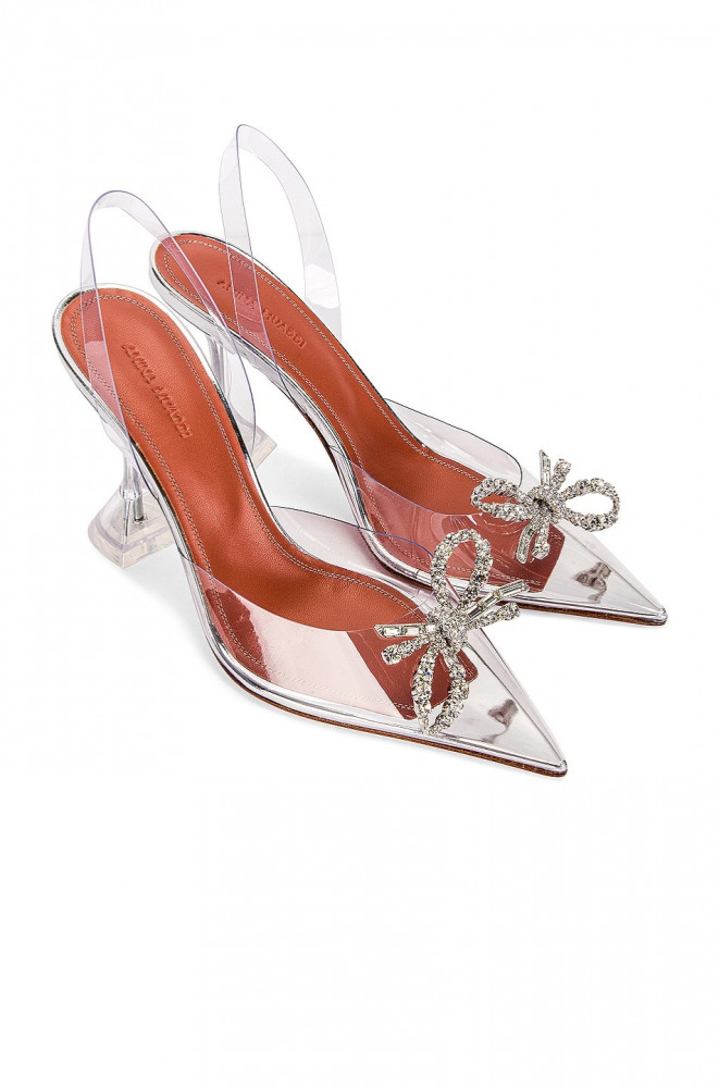 AMINA MUADDI Rosie Glass Heel