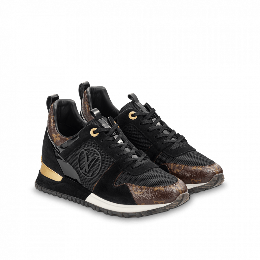 LOUIS VUITTON RUN AWAY SNEAKER BLACK GOLD
