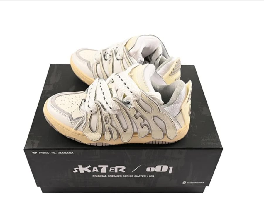Old Order Skater 001 White Sneakers