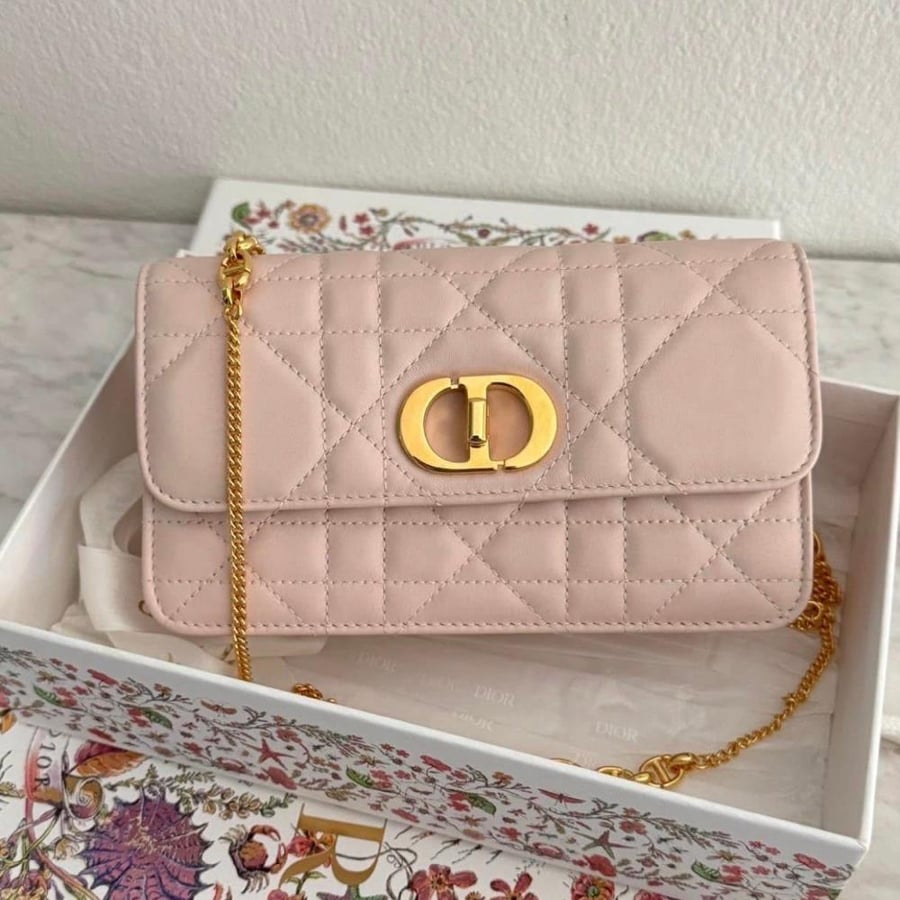 Dior Miss Caro Mini Bag Light Pink