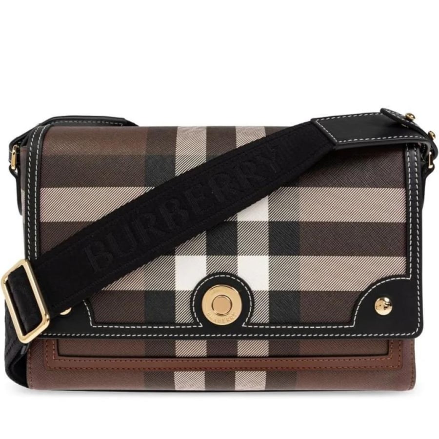 Burberry Check Note Cross-Body Bag