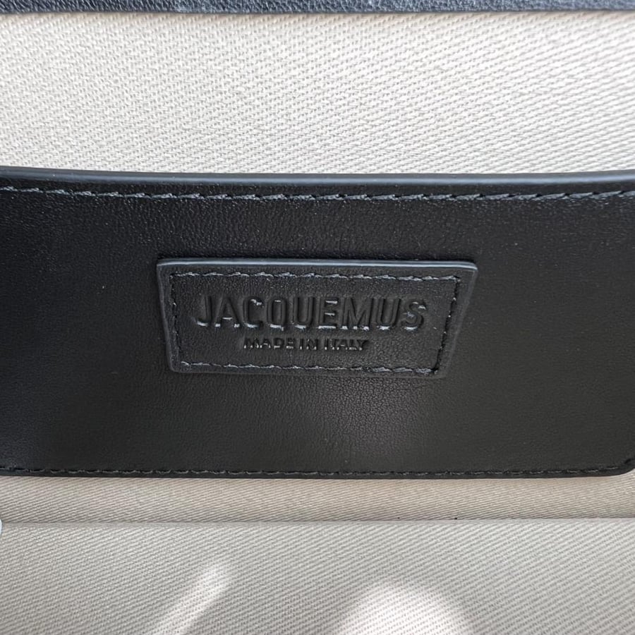 JACQUEMUS Le Grand Bambino Bag-Black