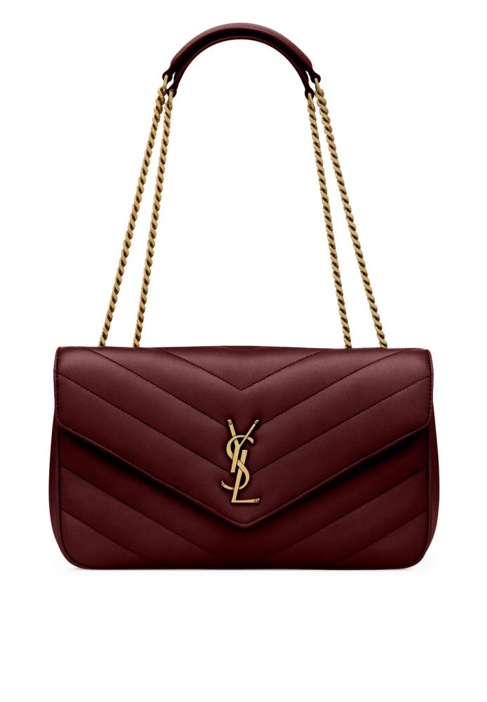 SAINTLAURENT LOULOU Bag-ROUGE CABERNET