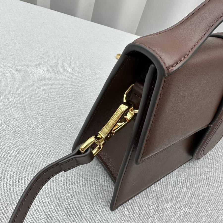 JACQUEMUS Le Grand Bambino Bag-Brown