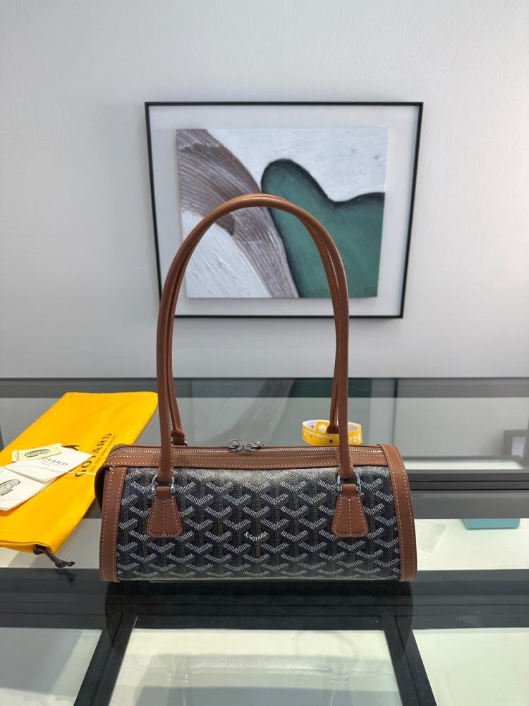 Goyardine Bonbonniere Bag Black Gold