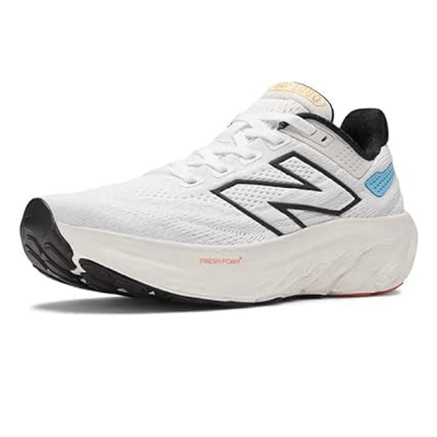 New Balance Fresh Foam Unisex Sneakers White Blue Orange