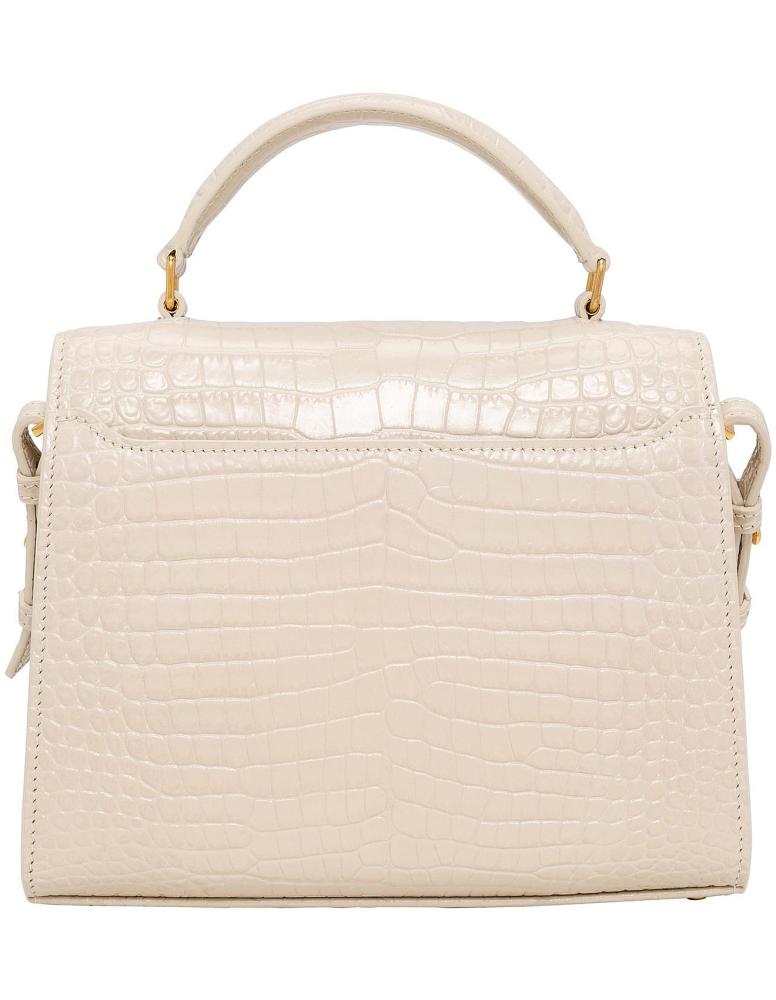 SAINTLAURENT Cassandra Mini Bag-Crema Soft