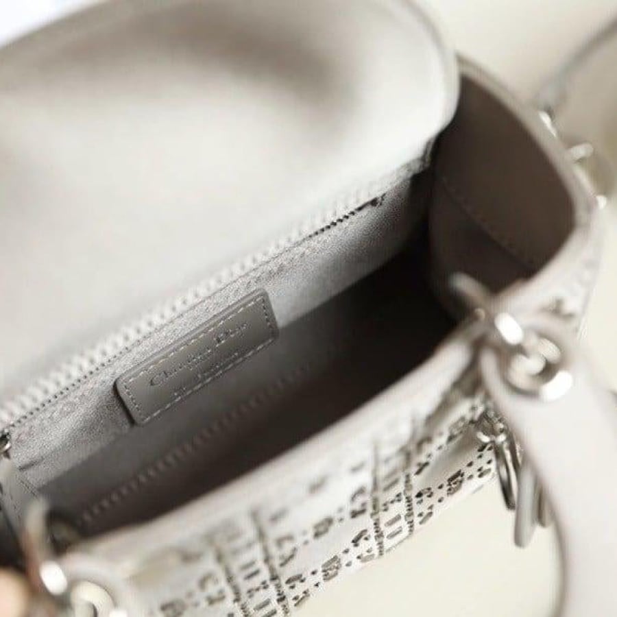 Lady Dior mini shoulder bag