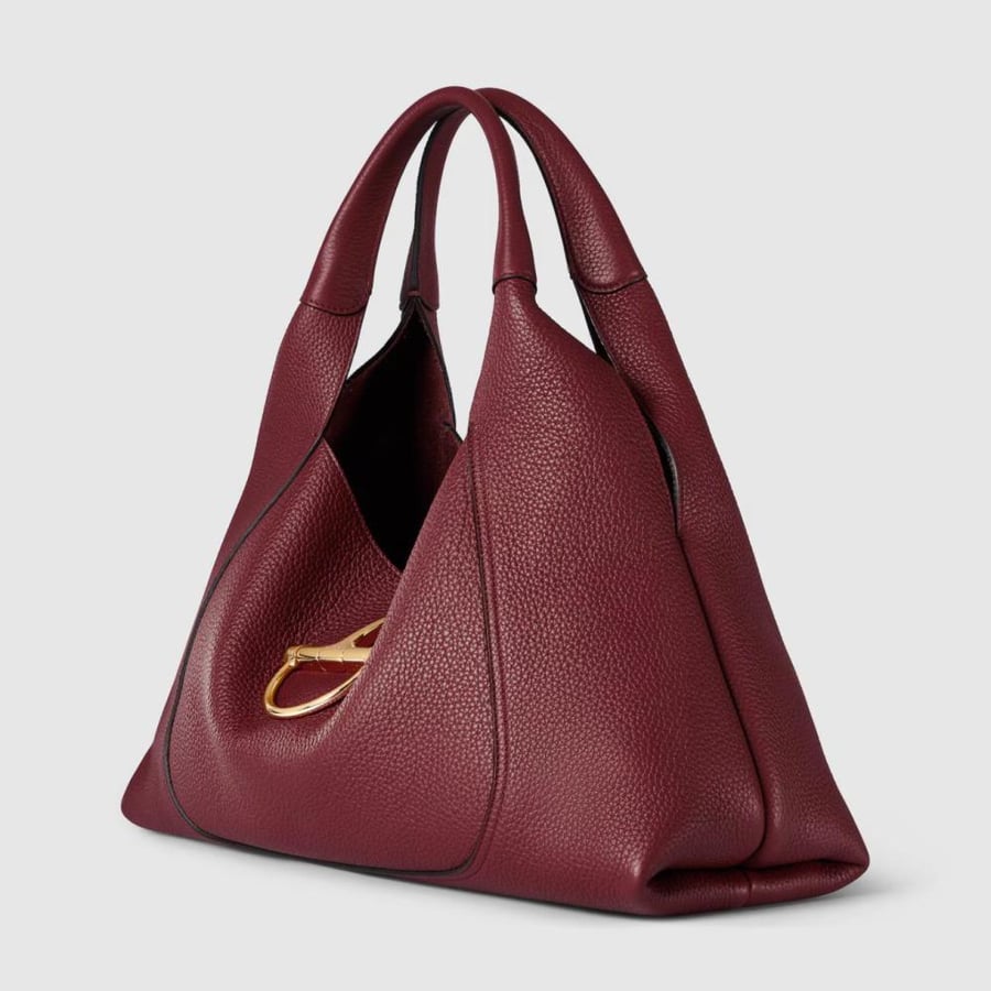Gucci Softbit maxi shoulder bag Burgundy