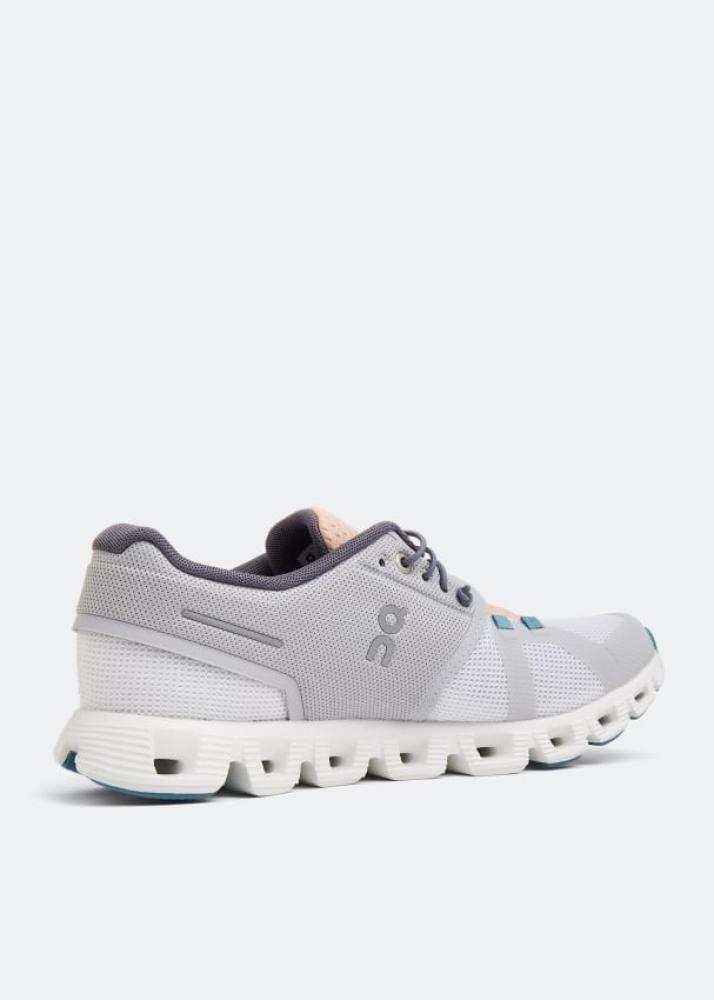 On running Cloud 5 Push Sneakers Glacier/Undyed