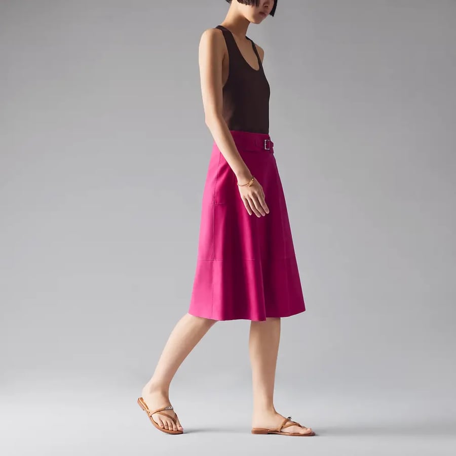 ‏ Hermès brown Miss sandal