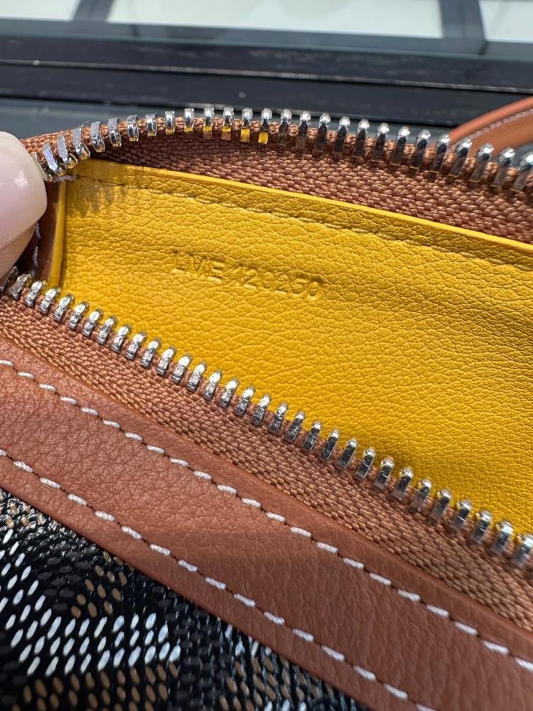 Goyardine Bonbonniere Bag Black Gold