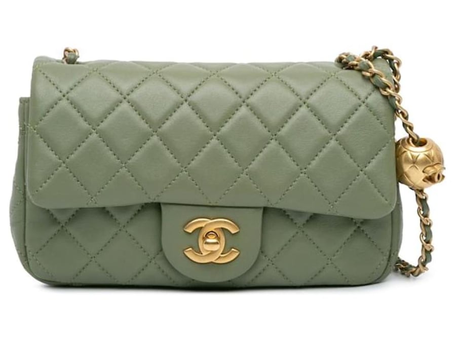 Chanel Classic Flap-Green
