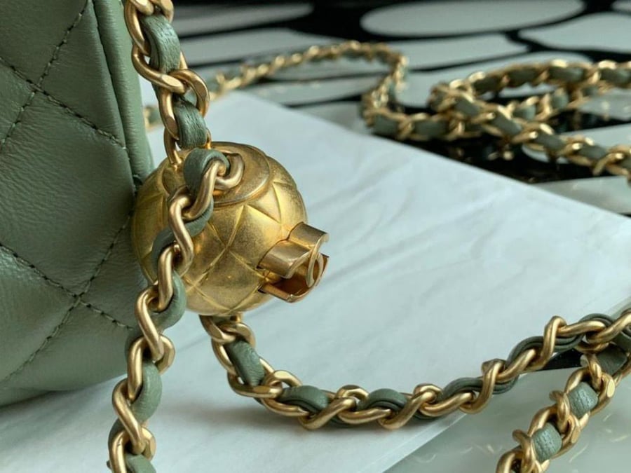 Chanel Classic Flap-Green