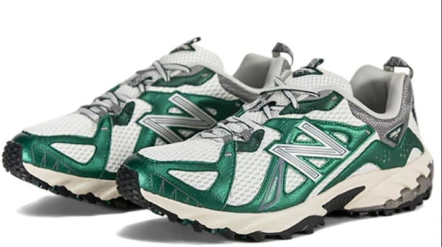 New Balance 610 White/Green'