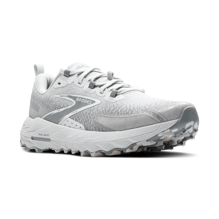 Brooks Cascadia 18 Cross-country Running Shoes Oyster/Primer Grey/Coconut