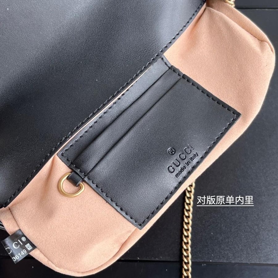 GG MARMONT MINI BAG black