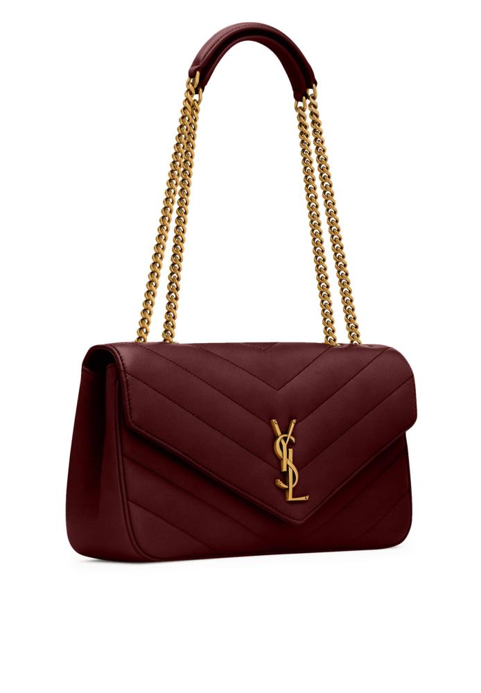 SAINTLAURENT LOULOU Bag-ROUGE CABERNET