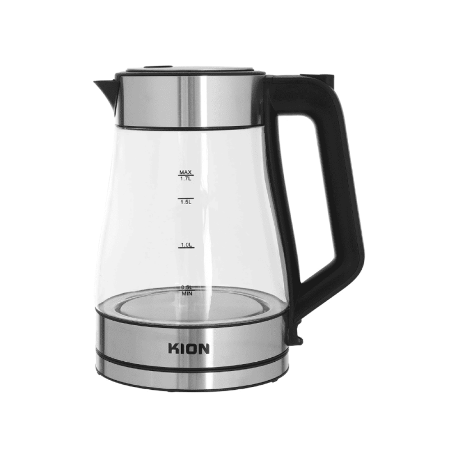 غلاية ماء كيون - 1.7 لتر - 2200 واط - زجاجية 340-DM-BWK17GG22BO