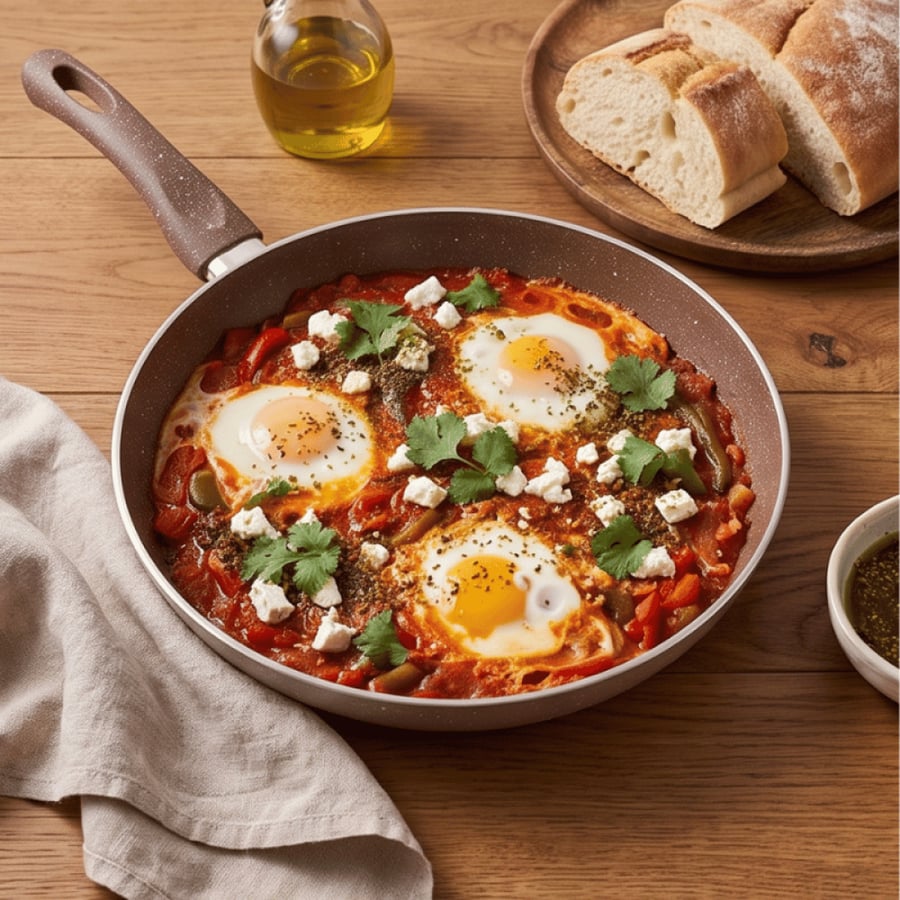 طاوة جرانيت مستر كوك - 30 سم - بغطاء
