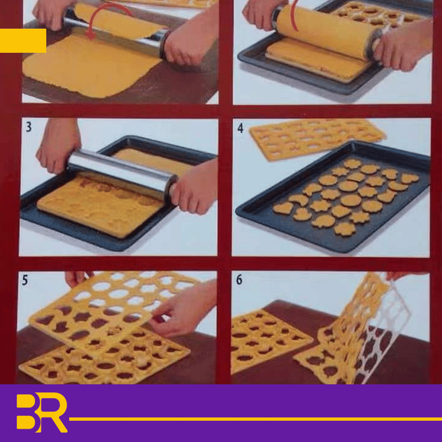 قالب تقطيع معنجات 12 شكل
