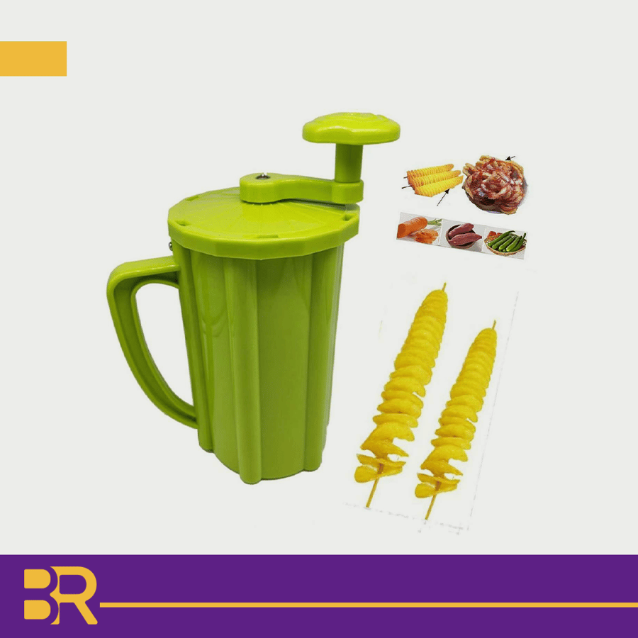 قطاعة بطاطس حلزونية