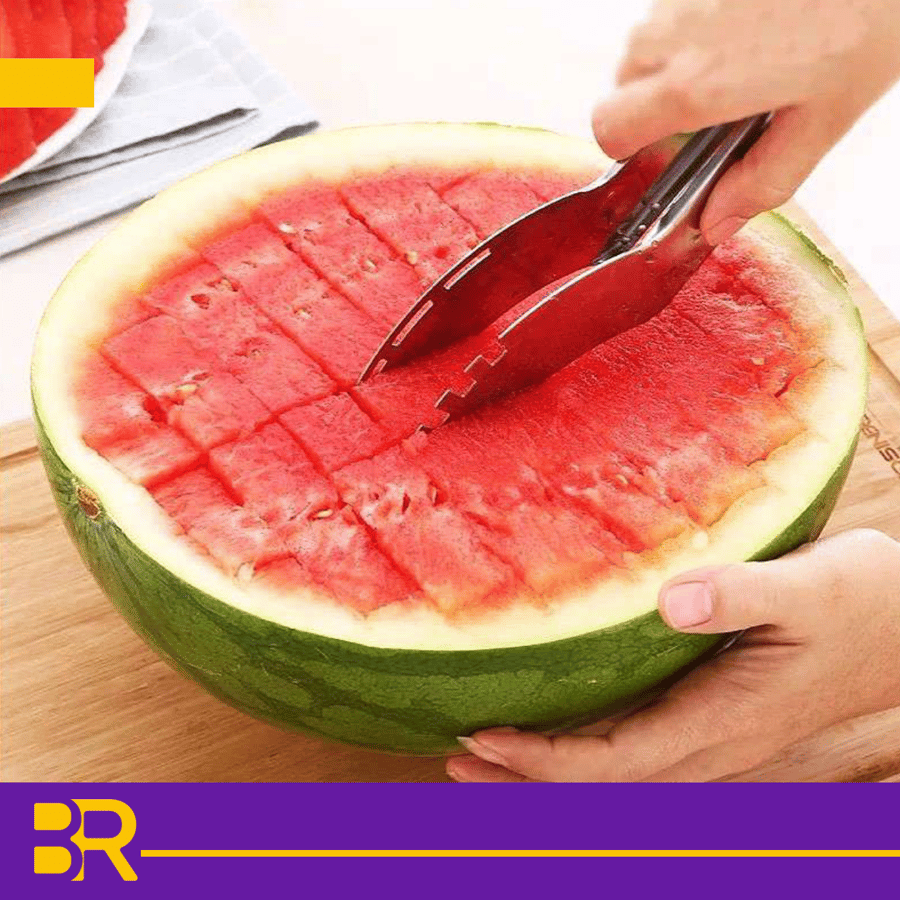قطاعة بطيخ ستيل