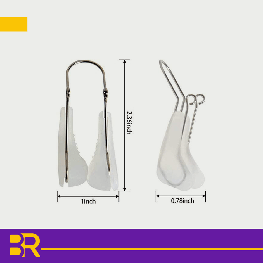 Nose straightening clip